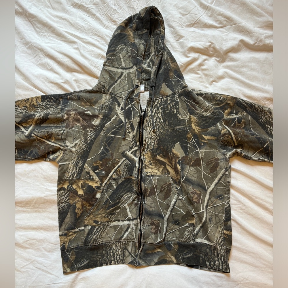 Realtree zip hoodie